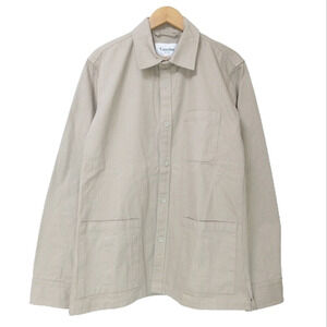 BNWT Corridor Overshirt Long Sleeve Made in USA Herringbone S MiUSA